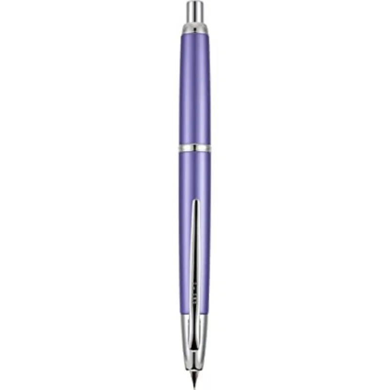 Retractable　Fine　Pilot　Tradeling　Pen,　Accents,　Vanishing　With　Rhodium　Point　65340　Decimo　Fountain　Nib　Purple　Wholesale