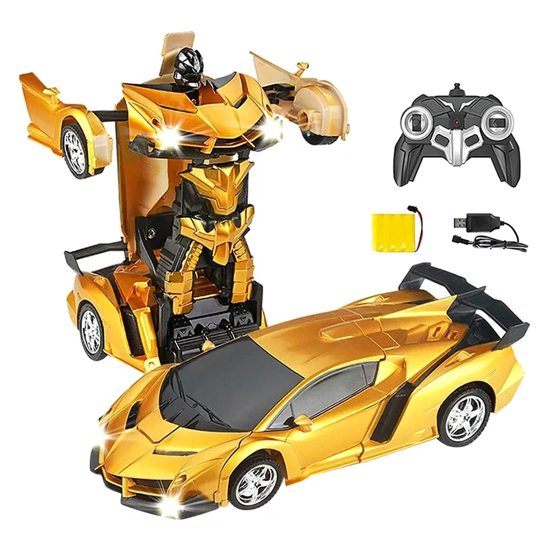 Kidwala  Lamborghini Model Transform Robot Remote Control Car Gold  And Black ‎31 x 13 x 9cm | Wholesale | Tradeling