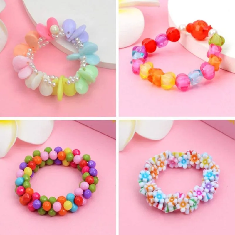 Nibeminent Bead Kits for Jewelry Making Craft Beads for Kids Jewelry Making Kits Colorful