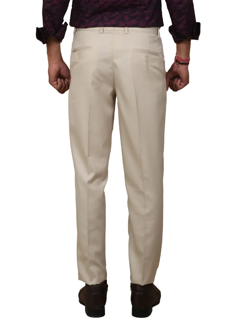 JB Studio Formal Trousers : Buy JB Studio Men Cream Cotton Stretch Slim Fit  Textured Formal Club Wear Trouser Online | Nykaa Fashion