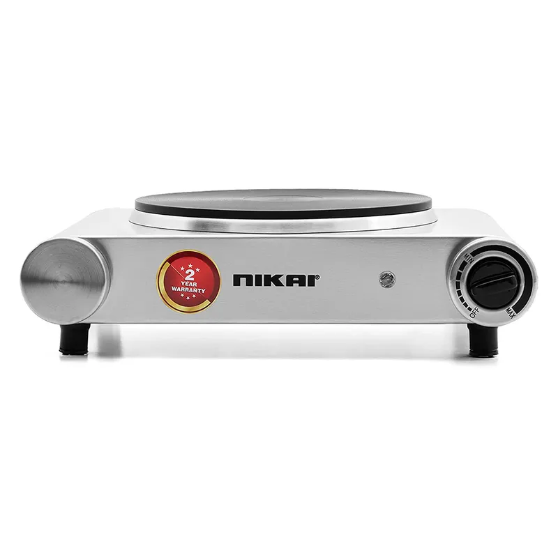 Nikai Single Electric Hot Plate Silver 11.2 X 36.6 X 27.8Cm ‎Nktoe4N2 بالجملة تريدلنغ
