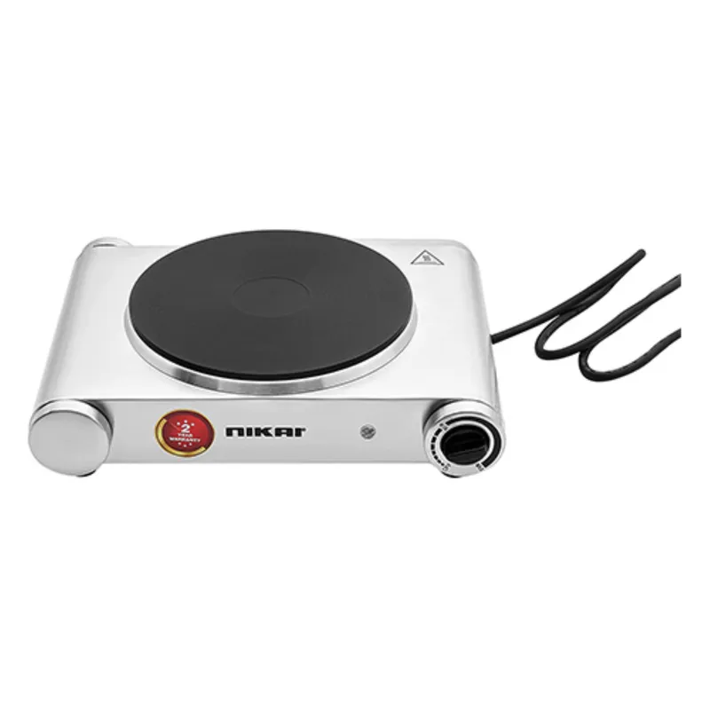Nikai Single Electric Hot Plate Silver 11.2 X 36.6 X 27.8Cm ‎Nktoe4N2 بالجملة تريدلنغ