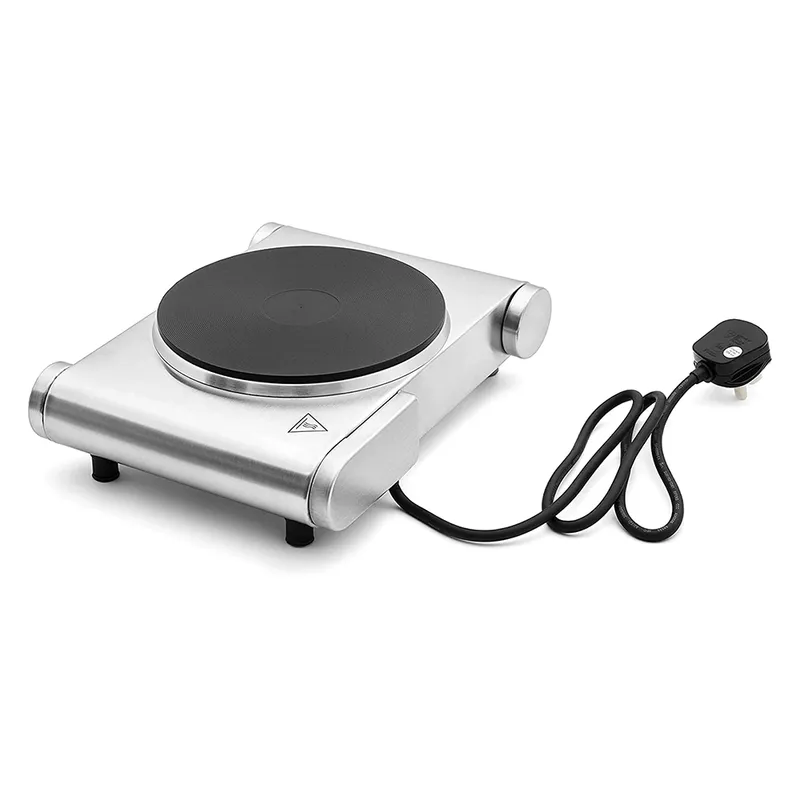 Nikai Single Electric Hot Plate Silver 11.2 X 36.6 X 27.8Cm ‎Nktoe4N2 بالجملة تريدلنغ