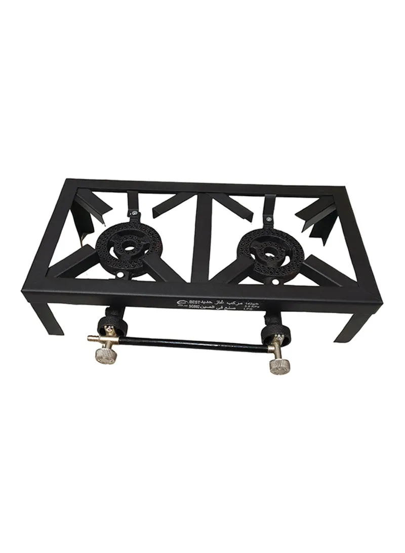 Generic 2Burner Countertop Gas Stove 535 Black Wholesale Tradeling