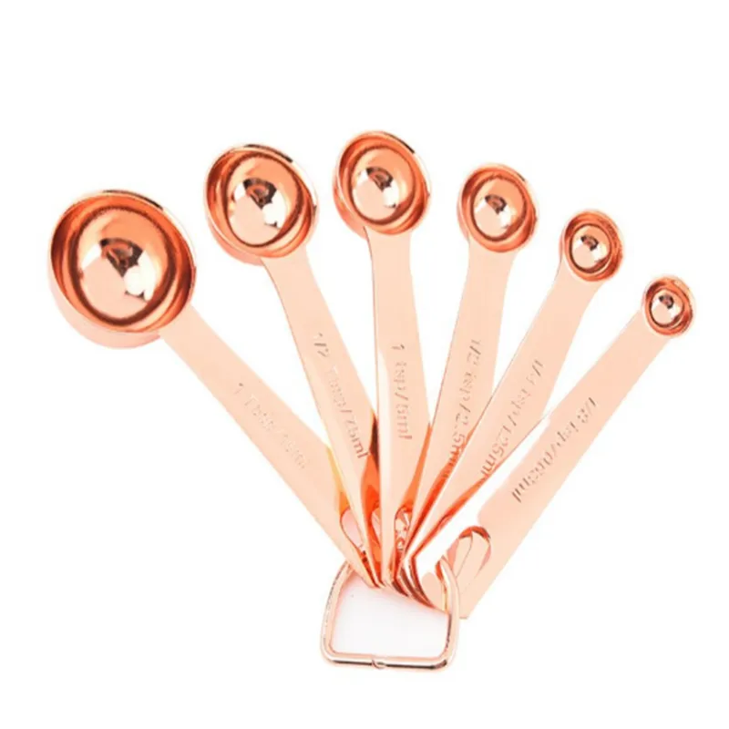 Measuring Spoons Set,Stackable Stainless Steel Handle Accurate Spoons