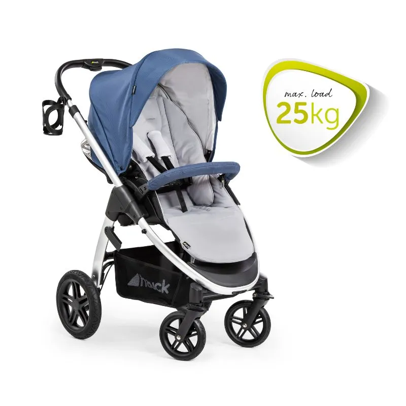 Occlusie Nevelig Hervat Hauck Saturn R Denim Silver with Maxi Cosi Car Seat Adapter Stroller |  Wholesale | Tradeling