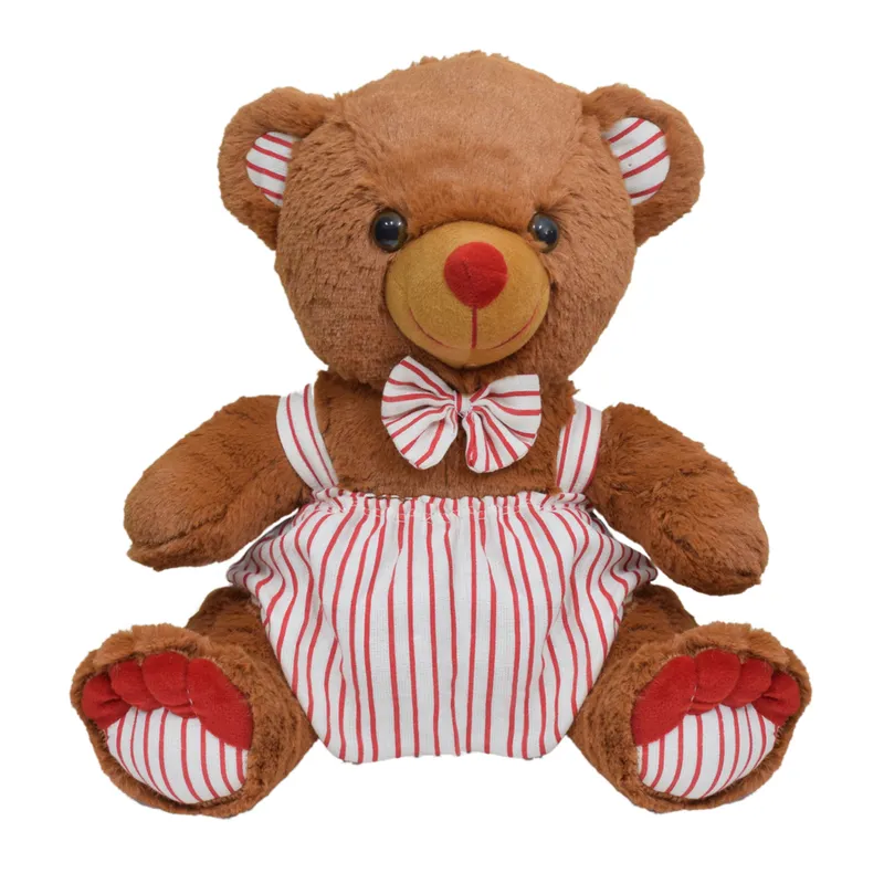 Ultra Cuddly Dungry Teddy Bear Brown 12inches Wholesale Tradeling