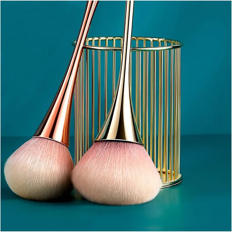 Nibeminent Makeup Brush 1 Pieces Large Gold Makeup Brushes Foundation