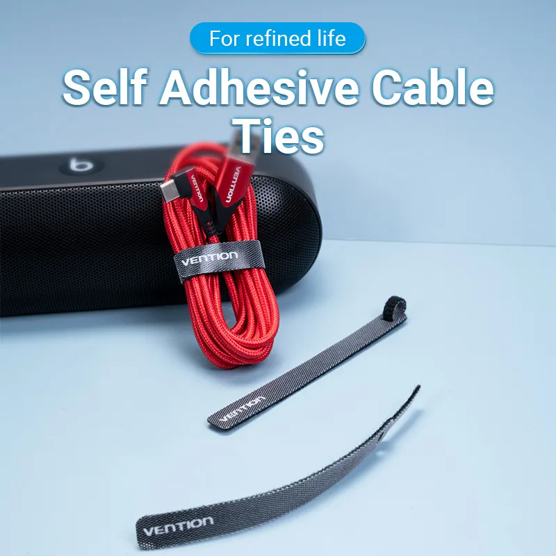 Vention Cable Tie 3m Black - Kakb0