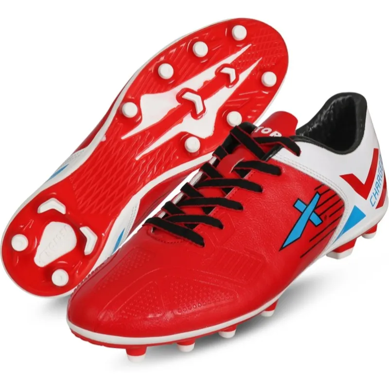 Vector X ChargedX Football Shoes For Men, Red White UK 5 Wholesale Tradeling