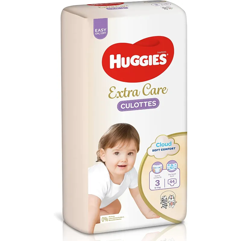 Huggies Dry Comfort Pant Diapers Size 3 713kg 62 Pieces  Peekaboo