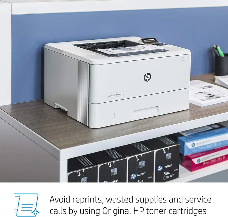 HP Laserjet Pro Printer M404Dn White بالجملة تريدلنغ