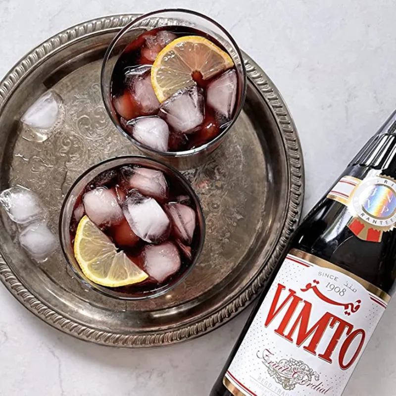 Vimto Fruit Cordial Syrup In Glass Bottle 710 ml Wholesale Tradeling