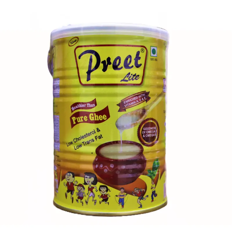 Preet Lite Ghee 1 Ltr Low Cholesterol and Trans Fat Wholesale Tradeling