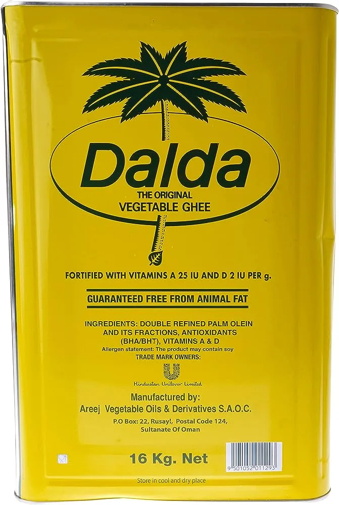 Dalda The Original Vegetable Ghee 16 kg Wholesale Tradeling