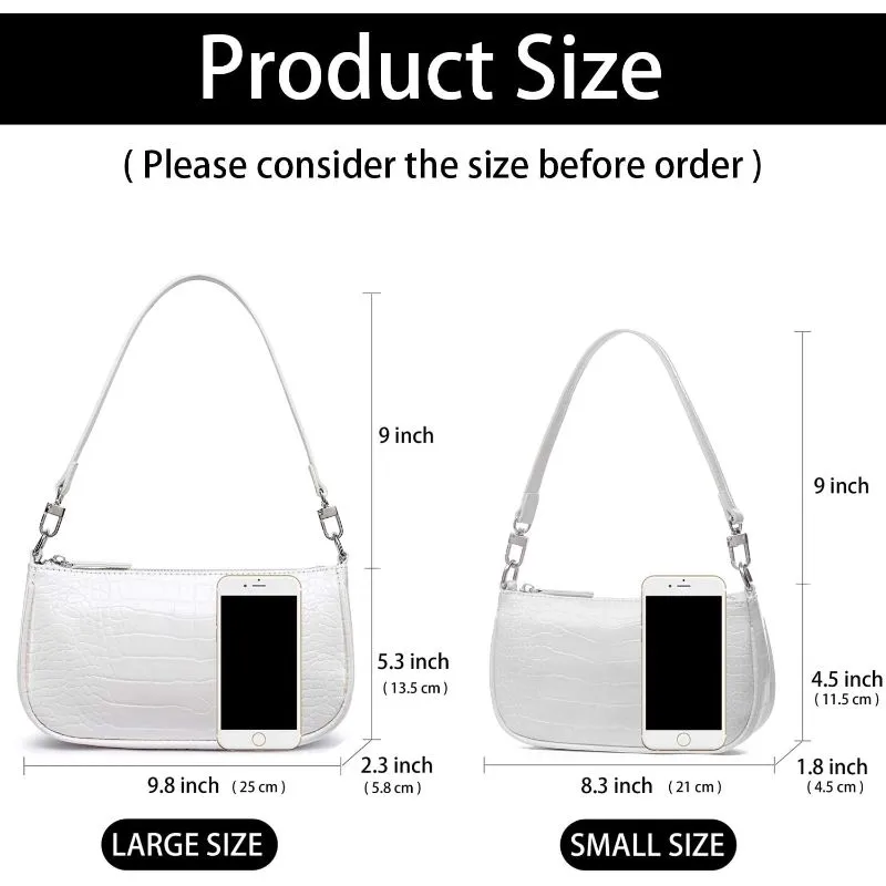 lapsting Women Small Shoulder Bag Mini Purse Womens Crossbody Clutch Purses 90s Y2K Bags