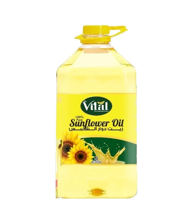 Vital 100 Pure Sunflower Oil 5 Liter x 4 Wholesale Tradeling