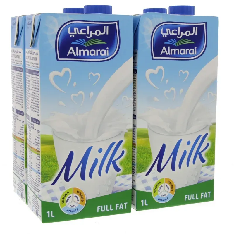 Almarai UHT Milk Full Cream 1 Lt Wholesale Tradeling